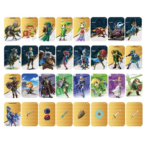 do amiibo nfc cards work|zelda nfc amiibo cards.